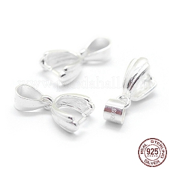 925 Sterling Silver Pendant Bails&nbsp;STER-I016-124B