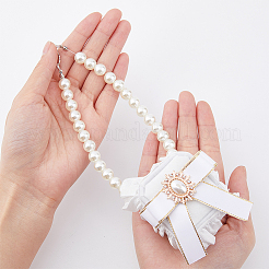 Velvet Rhinestones Detachable Pet Wedding Couple Ring Bearer Box&nbsp;RDIS-WH0019-08B