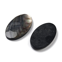 Natural Black Lip Shell Cabochons&nbsp;SSHEL-D084-04A
