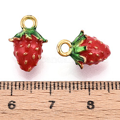 Fruit Alloy Enamel Charms&nbsp;ENAM-N062-06C
