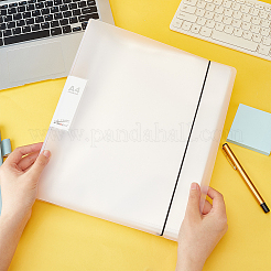 A4 PVC Loose Leaf Binder Postcard Phote Album with 50 Pockets Transparent Sleeve Protectors&nbsp;DIY-WH0028-44B