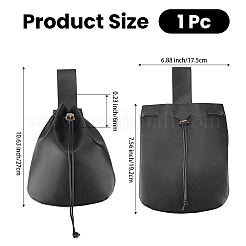 1Pc Imitation Leather Wishing Bottle Cover&nbsp;AJEW-CL0003-53A