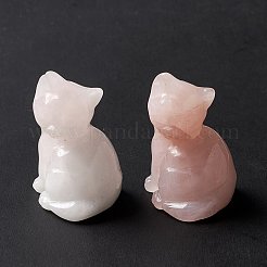 Natural Rose Quartz Sculpture Display Decorations&nbsp;G-F719-40H