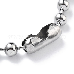 304 Stainless Steel Ball Chain Necklaces&nbsp;CHS-F009-01H-45cm-P-02