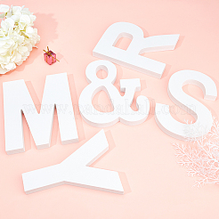 Wooden Letter Ornaments&nbsp;WOOD-GF0001-15-13
