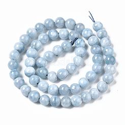 Dyed Natural Quartz Round Bead Strands&nbsp;X-G-R173-6mm-03