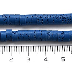 Natural Lava Rock Dyed Beads Strands&nbsp;G-K375-G11-01