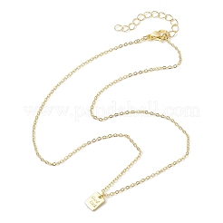 Brass Pendant Necklaces&nbsp;NJEW-JN04797