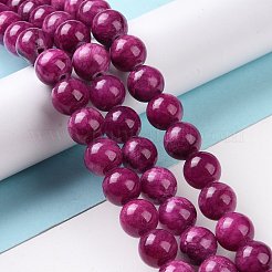 Natural Mashan Jade Beads Strands&nbsp;DJAD-10D-33