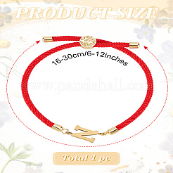 1Pc Adjustable Nylon Cord Slider Bracelets for Women&nbsp;BJEW-LP0001-32N-02