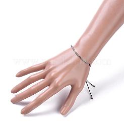 Unisex Adjustable Morse Code Bracelets&nbsp;BJEW-JB04988-04