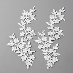 Computerized Embroidery Cloth Iron On Patches&nbsp;LS-PATC-WH0001-44