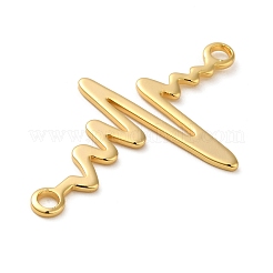 Brass Connector Charms&nbsp;KK-O100-12G