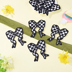8Pcs Polyester Clothing Patches&nbsp;DIY-TA0015-30A