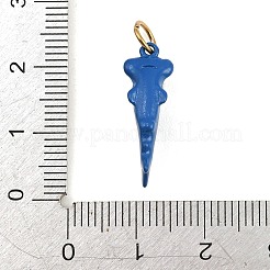 Spray Painted 304 Stainless Steel Pendants&nbsp;SA-CBA4A21-01G-B