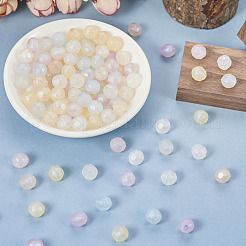 350Pcs 7 Colors Translucent Acrylic Beads&nbsp;TACR-TA0001-17