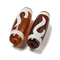 Tibetan Style dZi Beads Strands&nbsp;G-P526-A07