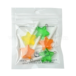 5Pcs Transparent Imitation Food Resin Pendants&nbsp;FIND-FS0002-92