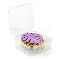 20Pcs 5 Colors Spray Painted Iron Pendants&nbsp;IFIN-LS0001-01