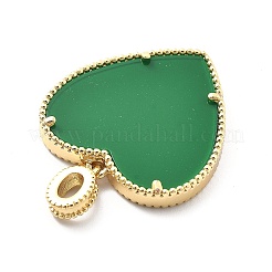 Rack Plating Brass Pendants&nbsp;KK-Q017-02A-G