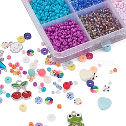 DIY Seed & Heishi Beads Jewelry Set Making Kit&nbsp;DIY-YW0005-20