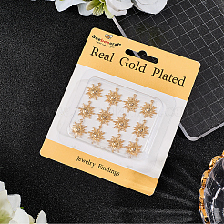 16Pcs Brass Pendants&nbsp;KK-BBC0023-82G