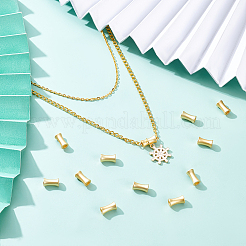 18Pcs Brass Beads&nbsp;KK-BC0007-10