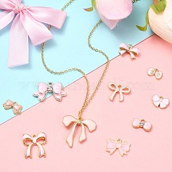 60Pcs 10 Styles Alloy Enamel Pendants&nbsp;ENAM-CJ0006-32