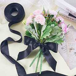 25 Yards Double-Face Polyester Satin Ribbons&nbsp;SRIB-CP0001-02B