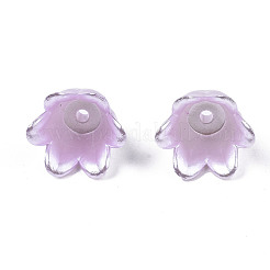 Spray Paint ABS Plastic Imitation Pearl Beads&nbsp;X-MACR-N013-001B