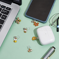 6Pcs 6 Styles PVC Mobile Dustproof Plugs&nbsp;PALLOY-OC00005