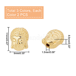 Brass Beads&nbsp;KK-PH0001-32