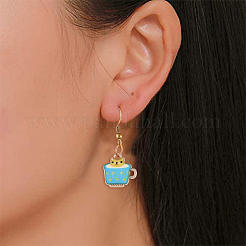50pcs 5 Style Zinc Alloy Enamel Pendants&nbsp;PALLOY-CJ0001-146