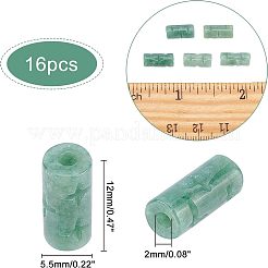 16Pcs Natural Jadeite Beads&nbsp;G-NB0003-40