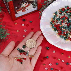 DIY Christmas Beads Jewelry Making Finding Kit&nbsp;EGLA-SC0001-28