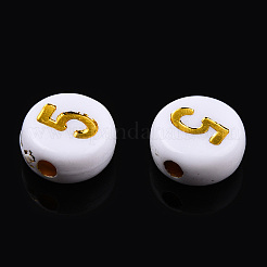 Plating Acrylic Beads&nbsp;X-PACR-R243-02
