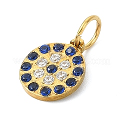 304 Stainless Steel Rhinestone Pendants&nbsp;STAS-A145-04H-G