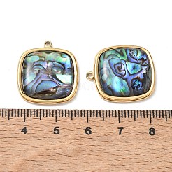 Natural Paua Shell Pendants&nbsp;SA-CBA11D7-14B-G