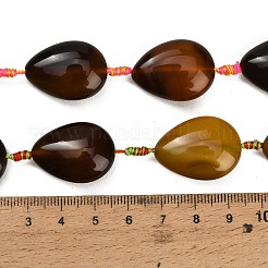 Natural Yellow Agate Beads Strands&nbsp;GG-CBAB9C6-C02-01