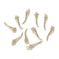 Brass Pendants&nbsp;LS-ZIRC-F120-076G
