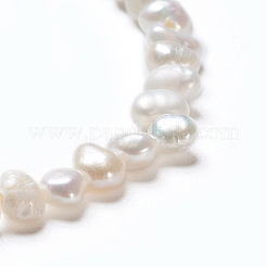 Natural Cultured Freshwater Pearl Beads Strands&nbsp;PEAR-I004-08C