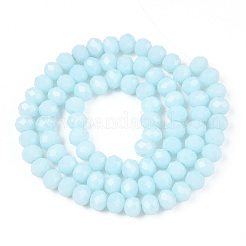 Opaque Solid Color Glass Beads Strands&nbsp;EGLA-A034-P3mm-D06
