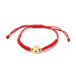 Adjustable Nylon Thread Braided Bead Bracelets Sets&nbsp;BJEW-JB05695