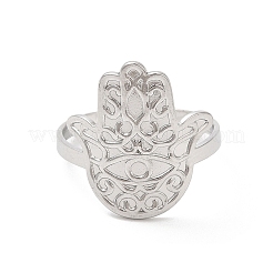 Non-Tarnish 304 Stainless Steel Cuff Finger Rings&nbsp;RJEW-L107-010P