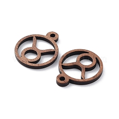 Walnut Wood Laser Cut Pendants&nbsp;WOOD-Q051-07B