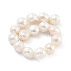 Natural Cultured Freshwater Pearl Beads Strands&nbsp;PEAR-P062-35