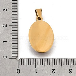Religion Theme 304 Stainless Steel Pave Epoxy Pendants&nbsp;STAS-K256-29G-05