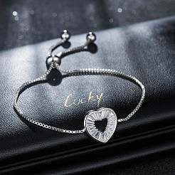 Eco-Friendly Electroplate Brass Slider Bracelets&nbsp;BJEW-EE0006-03P