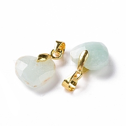 Natural Amazonite Pendants&nbsp;G-C023-07F