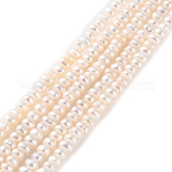 Natural Cultured Freshwater Pearl Beads Strands&nbsp;PEAR-I007-02F-01